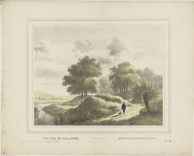 Une vue de Hollande / Et hollandsk ansigt (titel på objekt) af Glenisson and Van Genechten