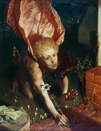 Bebudelsens engel af Glyn Warren Philpot