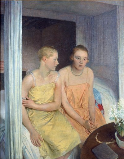 Gabrielle og Rosemary, 1828 af Glyn Warren Philpot