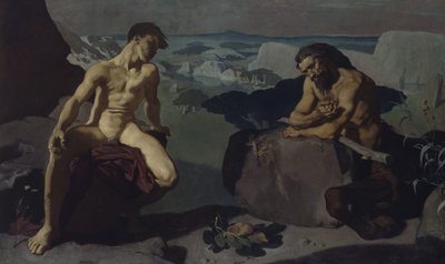 Melampus og Kentauren af Glyn Warren Philpot