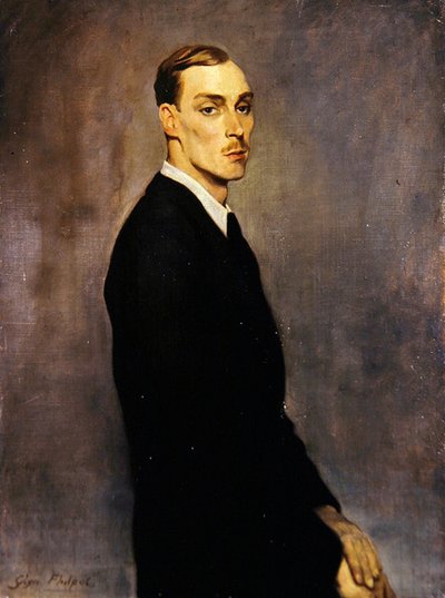 Portræt af Vivian Forbes, ca.1930 (olie på lærred) af Glyn Warren Philpot
