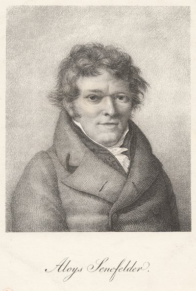 Aloys Senefelder af Godefroy Engelmann