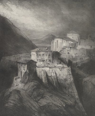 Saint Jean-kirken, Thiers, 1831. af Godefroy Engelmann