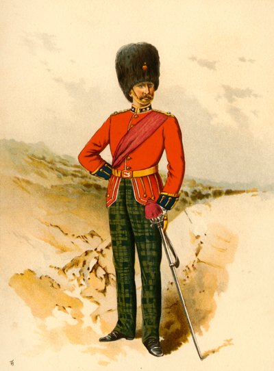 Den 21. - Royal Scots Fusiliers, 1890. af Godfrey Douglas Giles