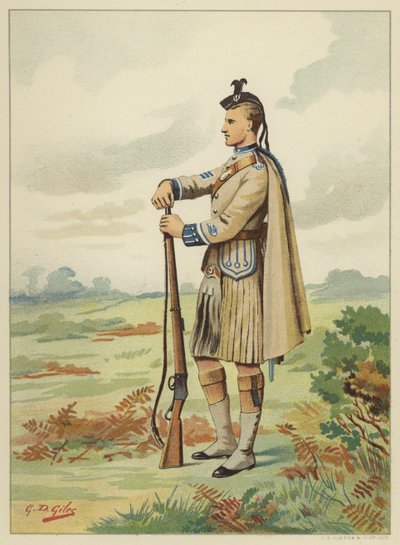 London Scottish Volunteers, 1st Volunteer Battalion Rifle Brigade, 7th Middlesex af Godfrey Douglas Giles