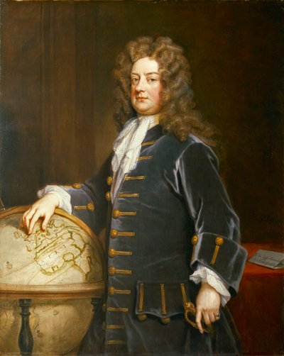 Admiral Edward Russell af Godfrey Kneller