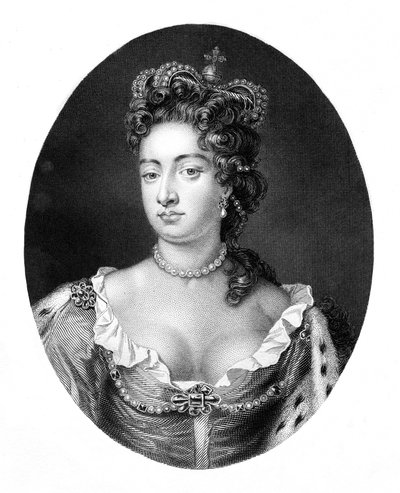 Anne Dronning af Storbritannien af Godfrey Kneller