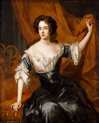 Catherine Sedley, grevinde af Dorchester (olie på lærred) af Godfrey Kneller