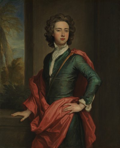 Charles Beauclerk 1670-1726, hertug af St. Albans, ca. 1690-95. af Godfrey Kneller