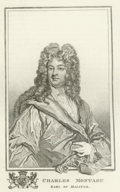 Charles Montagu, jarl af Halifax af Godfrey Kneller