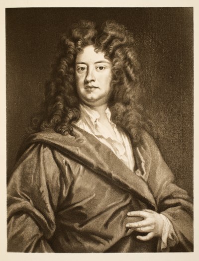 Charles Montagu, jarl af Halifax, pub. 1902 (collotype) af Godfrey Kneller