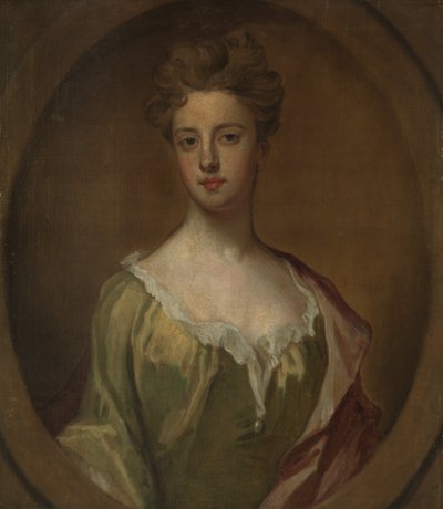 Lady Mary Berkeley, kone til Thomas Chambers, ca. 1700. af Godfrey Kneller