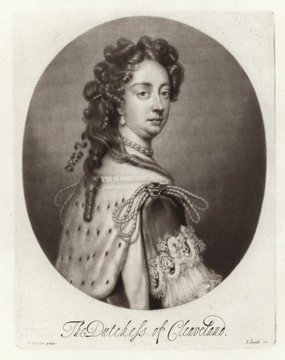 Portræt af Barbara Palmer, hertuginde af Cleveland af Godfrey Kneller