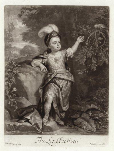 Portræt af Charles Fitzroy af Godfrey Kneller