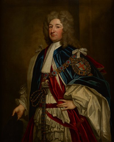 Portræt af Charles Seymour, 6. hertug af Somerset af Godfrey Kneller