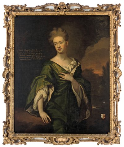 Portræt af Charlotte Clayton af Godfrey Kneller