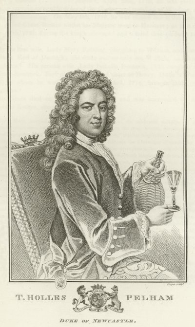 Thomas Holles Pelham, hertug af Newcastle af Godfrey Kneller