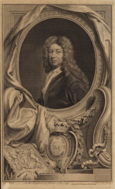 Thomas Wharton af Godfrey Kneller