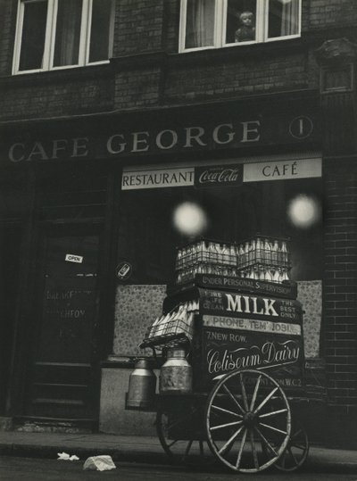 Gadebillede i London 1950