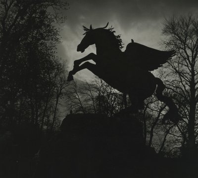 Pegasus-statue i Mirabell-haven af Godfrey Macdominic
