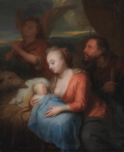 Ro på flugten af Godfried Schalcken