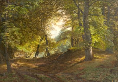 En Skov ved Frederiksborg Slot af Godtfred Rump