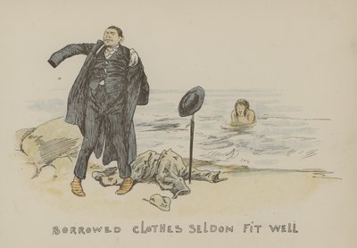 Lånt tøj passer sjældent godt af Gordon Frederick Browne