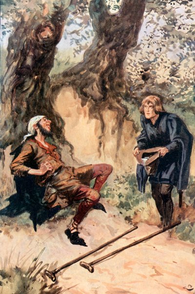 "Kom, Bon Bec, ved dine hvide gæller, jeg har ikke glemt mit fag af Gordon Frederick Browne