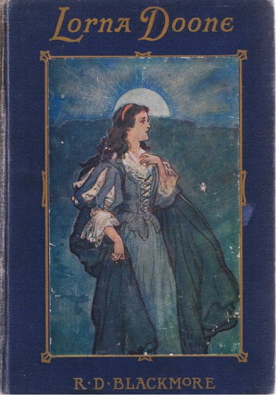 Forsidedesign, fra Lorna Doone pub.by W & R Chambers Ltd af Gordon Frederick Browne