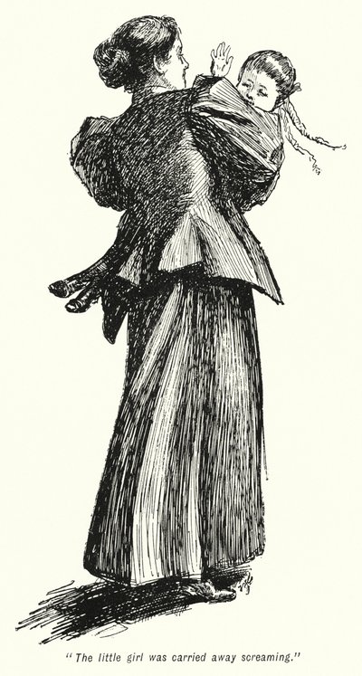 Illustration til The Story of the Treasure Seekers af E Nesbit (litho) af Gordon Frederick Browne