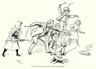 Illustration til The Story of the Treasure Seekers af E Nesbit (litho) af Gordon Frederick Browne
