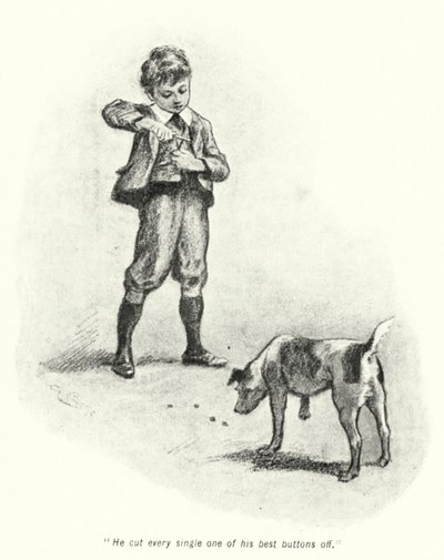 Illustration til The Story of the Treasure Seekers af E Nesbit (litho) af Gordon Frederick Browne