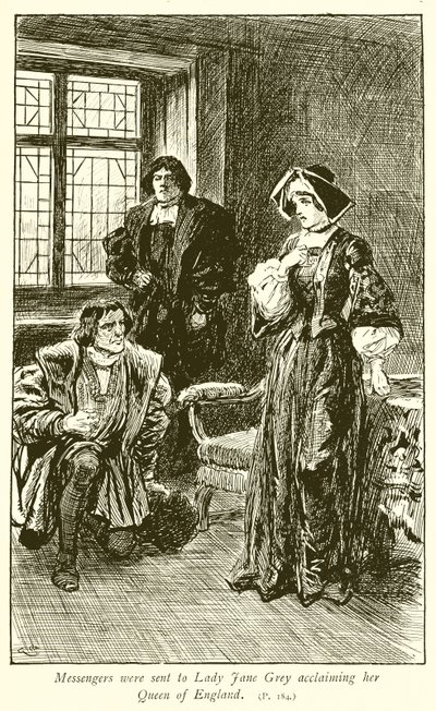 Lady Jane Gray af Gordon Frederick Browne