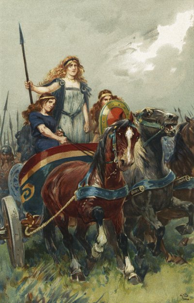 Dronning Boadicea af Gordon Frederick Browne