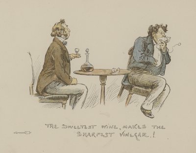Den sødeste vin gør den skarpeste eddike af Gordon Frederick Browne