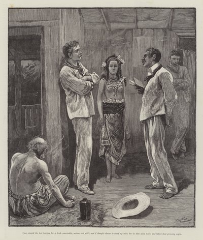 Uma, eller The Beach of Falesa, af Robert Louis Stevenson af Gordon Frederick Browne