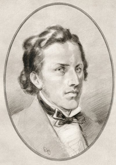 Frederic Francois Chopin, fra levende biografier om store komponister af Gordon Ross