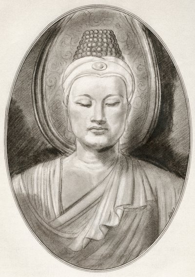 Gautama Buddha, alias Siddhartha Gautama, fra Living Biography of Religious Leaders af Gordon Ross
