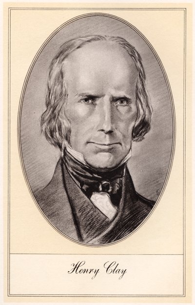 Henry Clay, førende amerikansk statsmand og taler, begyndelsen af det 20. århundrede af Gordon Ross