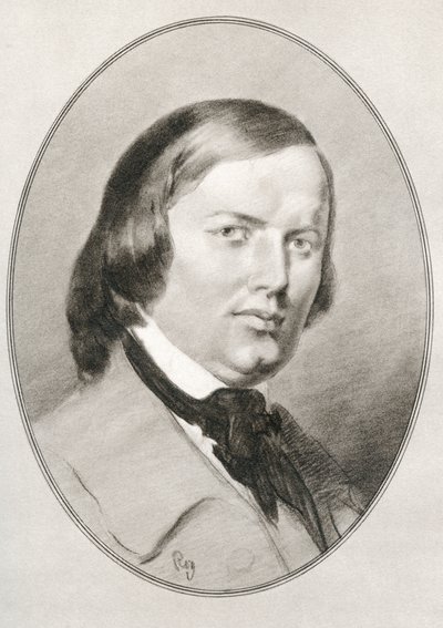 Robert Schumann, fra levende biografier om store komponister. af Gordon Ross