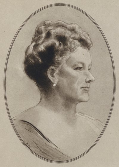 Schumann-Heink (litho) af Gordon Ross