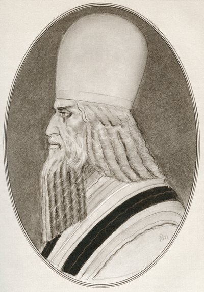 Zoroaster, alias Zarathustra, Zarathushtra Spitama eller Ashu Zarathushtra, fra Living Biography of Religious Leaders af Gordon Ross