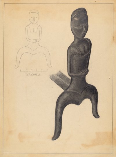 andiron af Gordon Sanborn