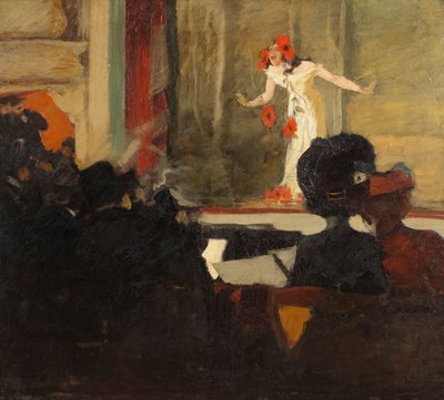 Musik-Sal Scene, ca. 1900 af Gosta von Hennigs