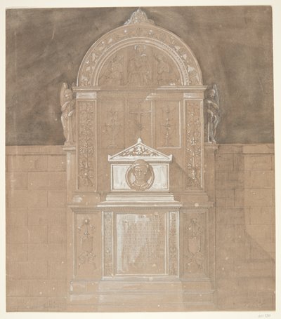 Gravmæle over baron C. F. von Rumohr 1845 af Gottfried Semper