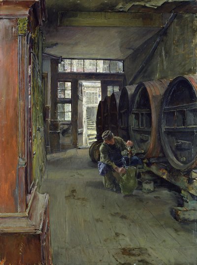 I Eddikefabrikken i Hamborg, 1891 af Gotthardt Johann Kuehl