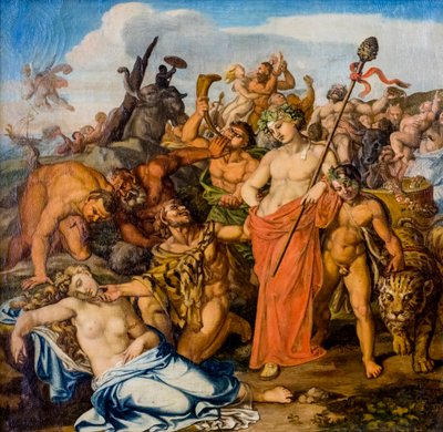 Bacchus og Ariadne af Gottlieb Schick