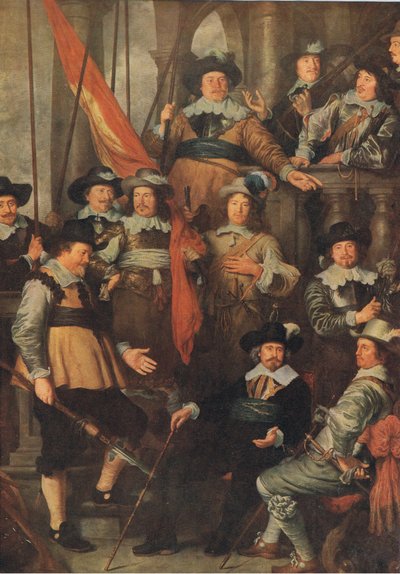 Company of the Civic Guard of Amsterdam 1645, Bibbys Annual, 1916-17 af Govaert Flinck