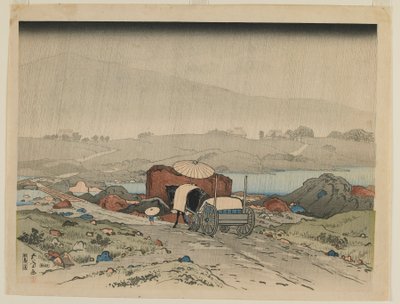 Yabakei, Coping Ella, 1918 (Dette er DB ck p Hayashi t) af Goyo Hashiguchi