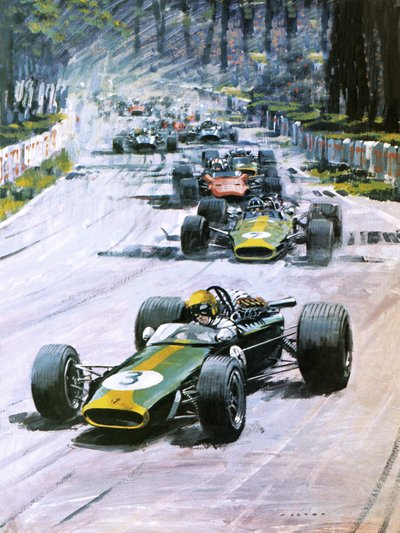 1967 Fransk Grand Prix af Graham Coton
